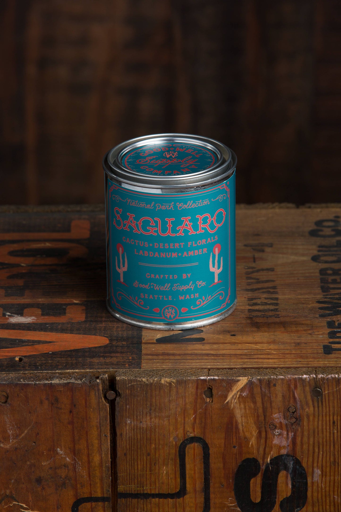Saguaro National Park Candle: 1/2 Pint
