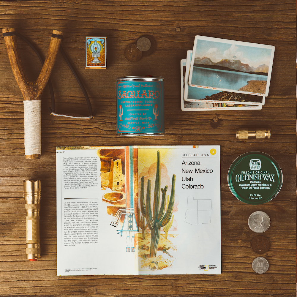 Saguaro National Park Candle: 1/2 Pint