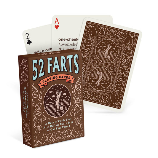 52 Farts Playing Cards Deck - vibeboxshop