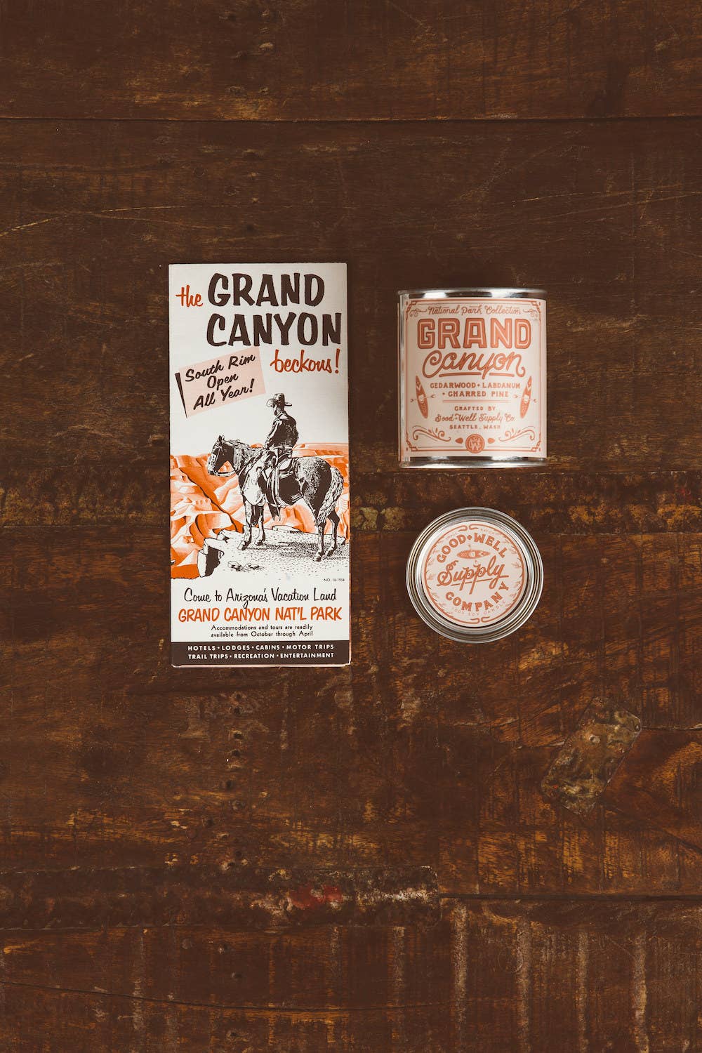 Grand Canyon National Park Candle: 1/2 Pint