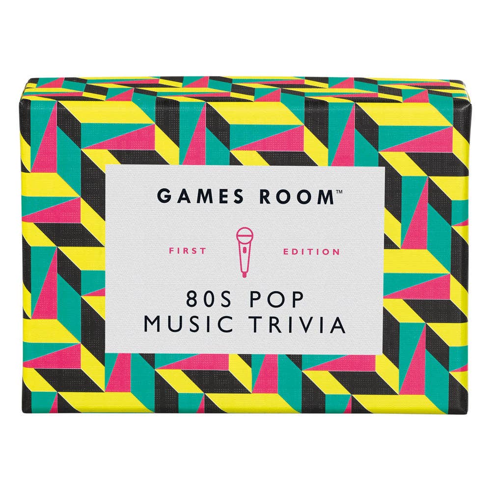 80s Pop Music Trivia Game - vibeboxshop