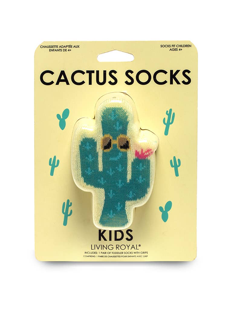 Cool Cactus Kids Socks