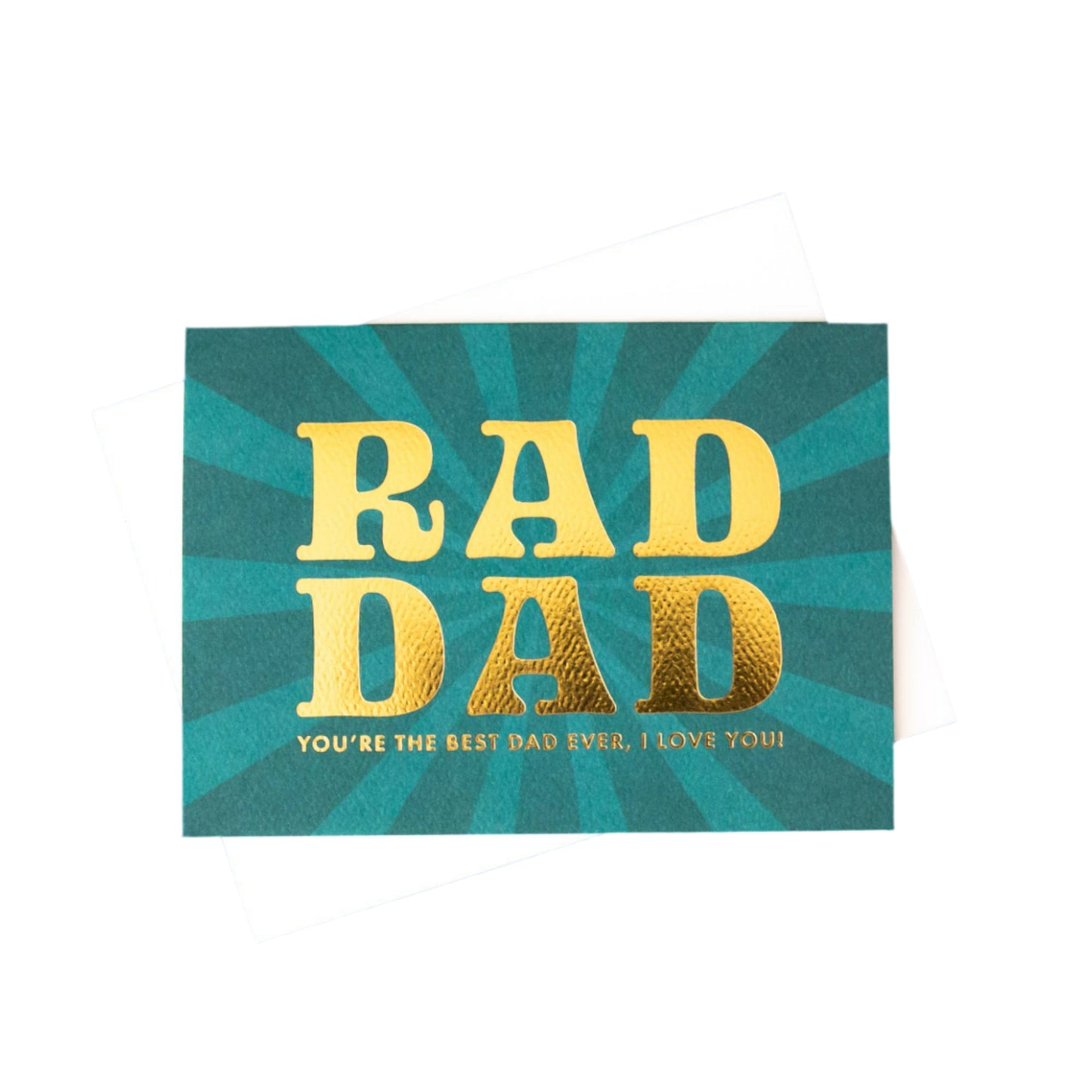 Rad Dad Card | Gold Foil