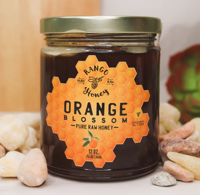 Orange Blossom Pure Raw Honey