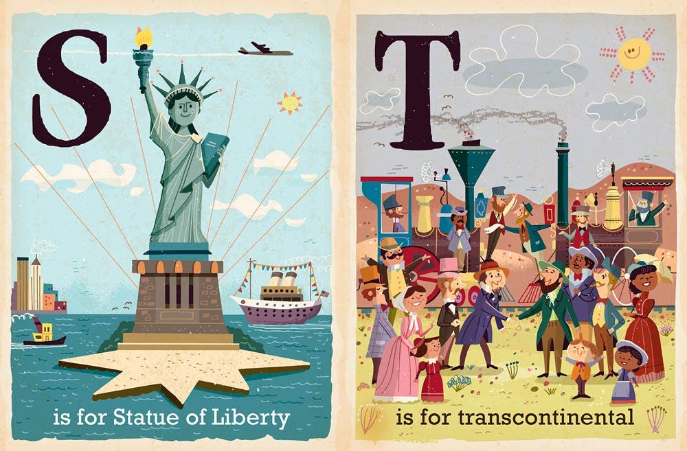 A is for America: A Patriotic Alphabet - vibeboxshop