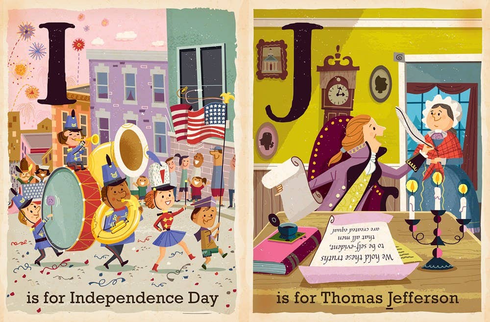 A is for America: A Patriotic Alphabet - vibeboxshop