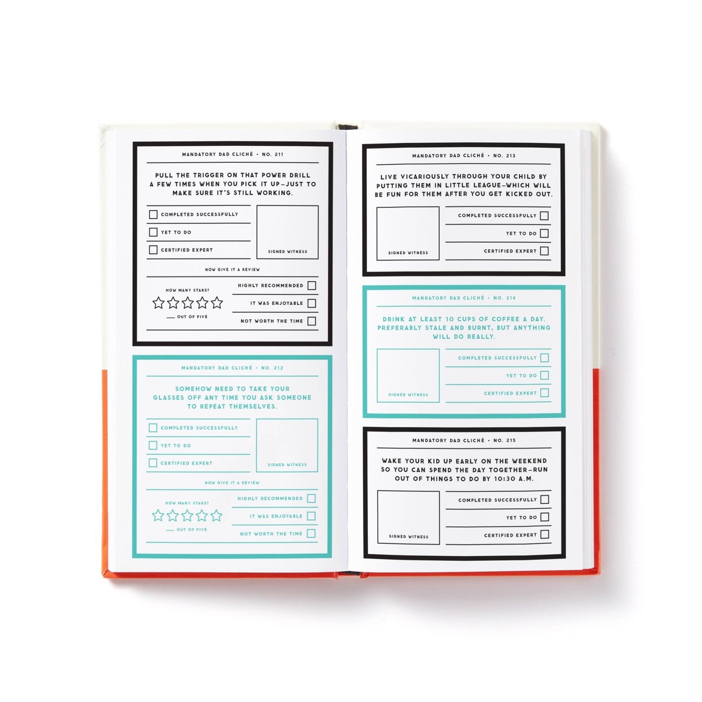 A Trillion Cliches Every Dad Will Do Prompted Journal - vibeboxshop