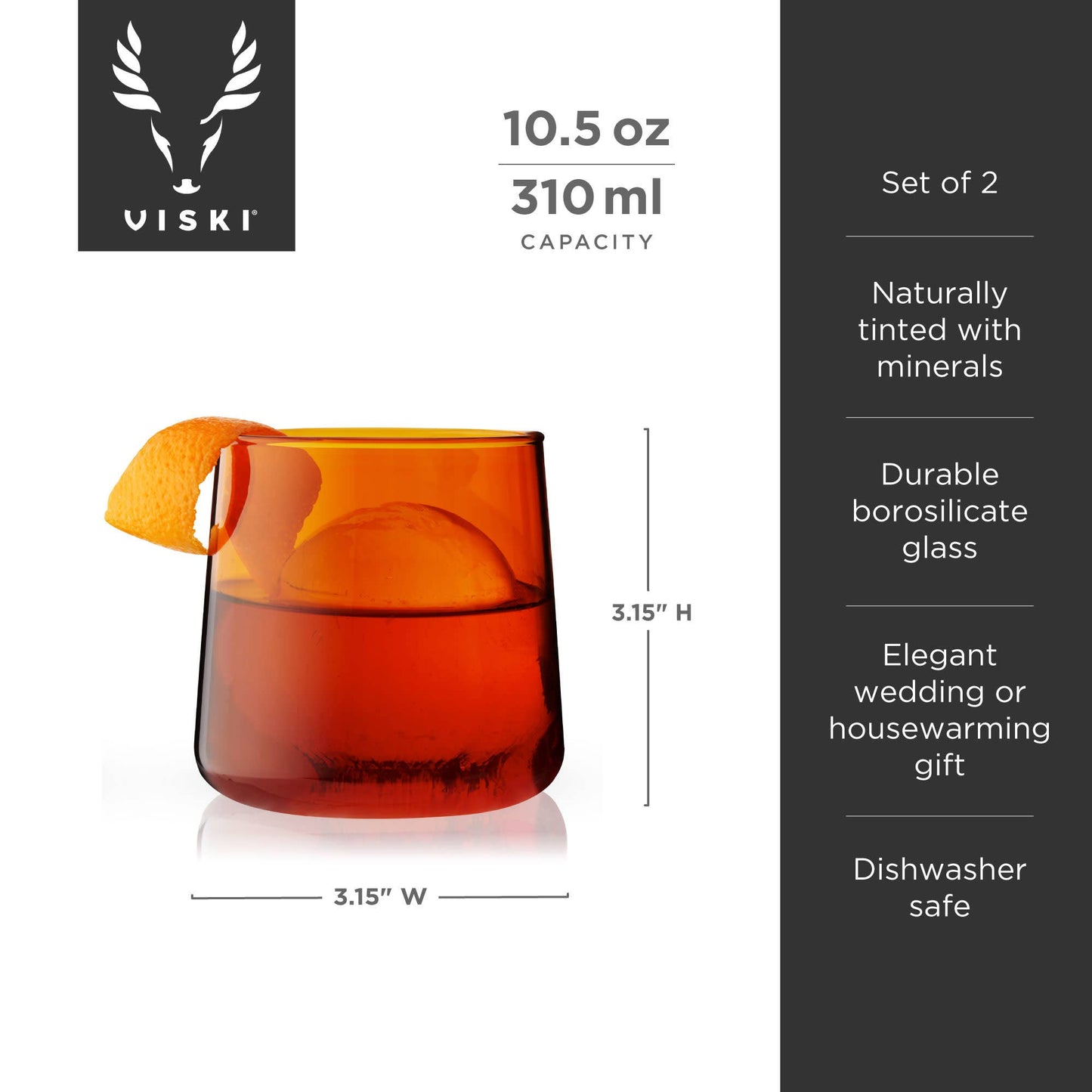 Aurora Cocktail Tumblers | Set of 2 - vibeboxshop