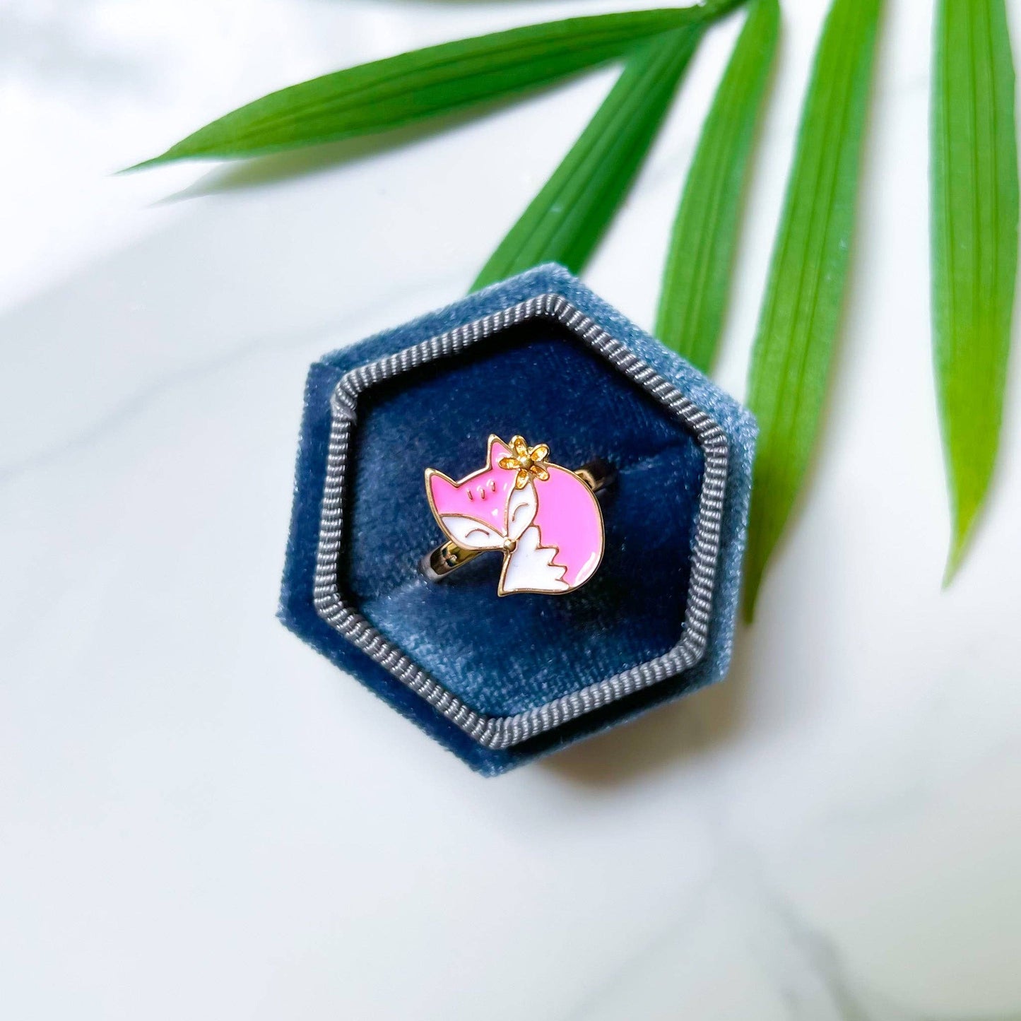 Enamel Fidget Spinner Anxiety Rings, Worry Ring: Cute & Cuddly (Koala)