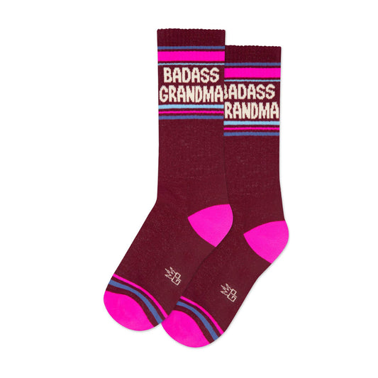 Badass Grandma Gym Crew Socks - vibeboxshop