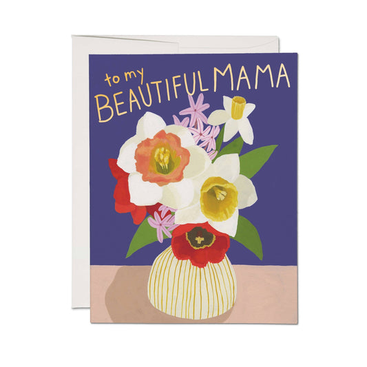 Beautiful Mama Greeting Card - vibeboxshop
