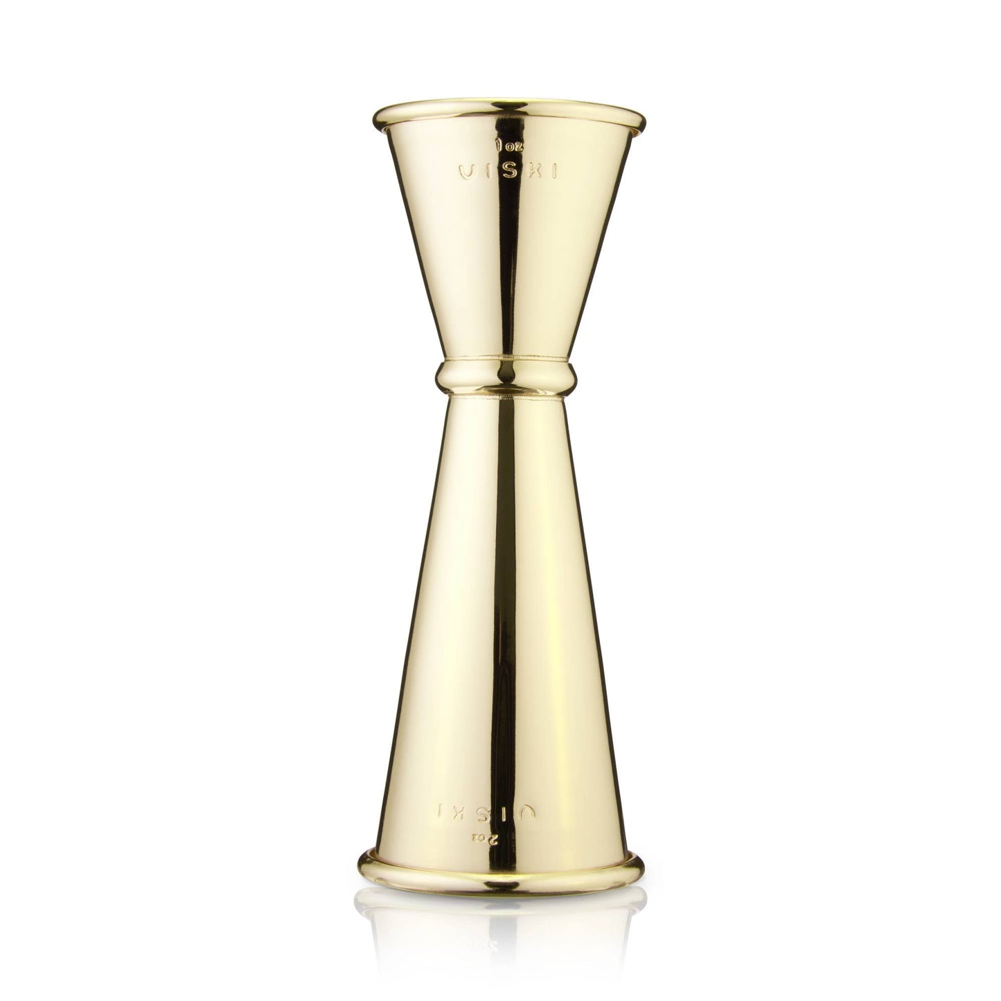 Belmont™ Large Gold - Plated Japanese Style Makoto Jigger - vibeboxshop