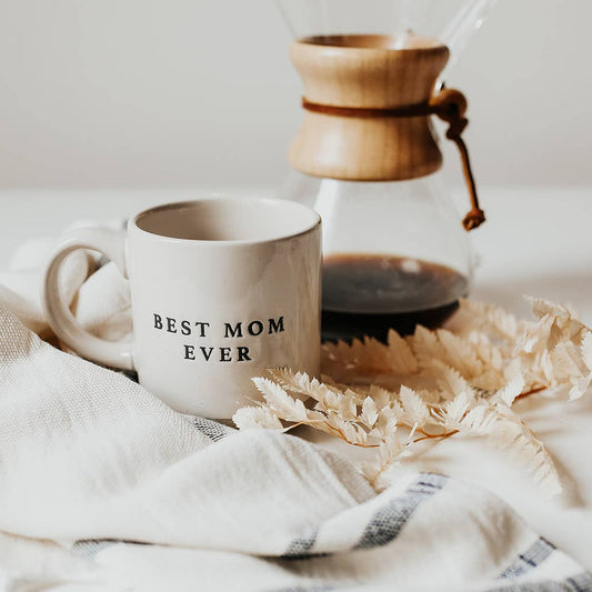 Best Mom Ever Coffee Mug - Stoneware - vibeboxshop