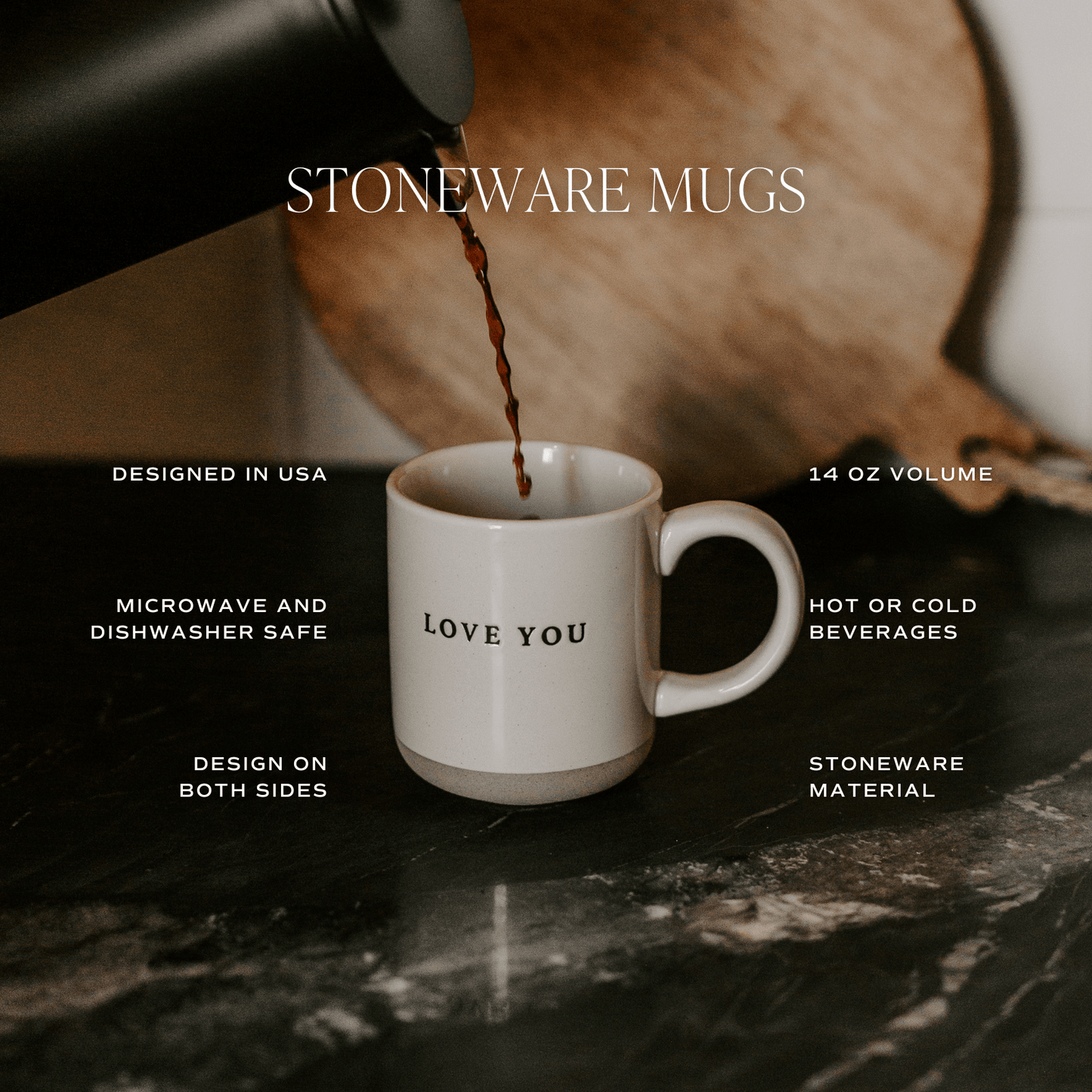 Best Mom Ever Coffee Mug - Stoneware - vibeboxshop