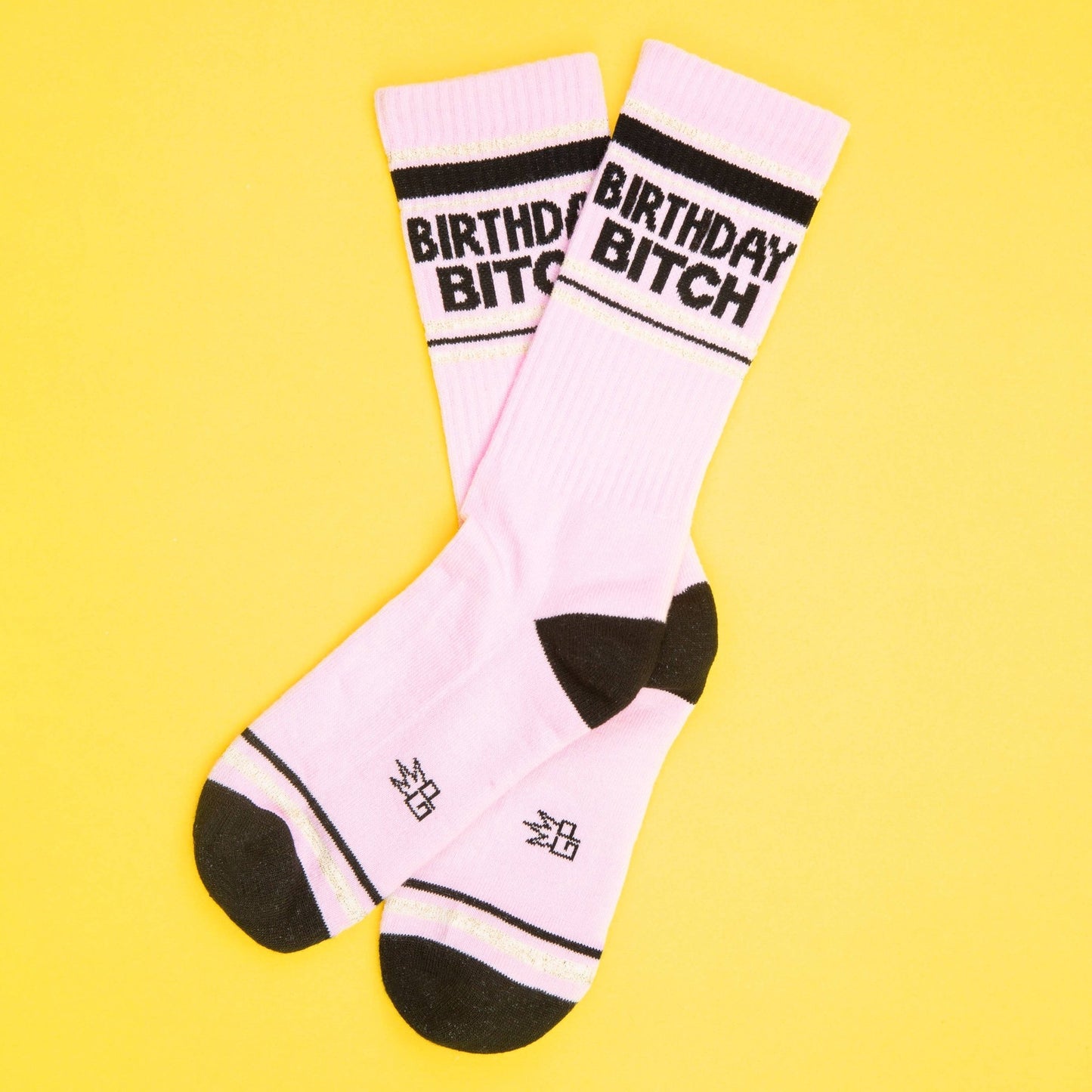 Birthday Bitch Gym Crew Socks - vibeboxshop