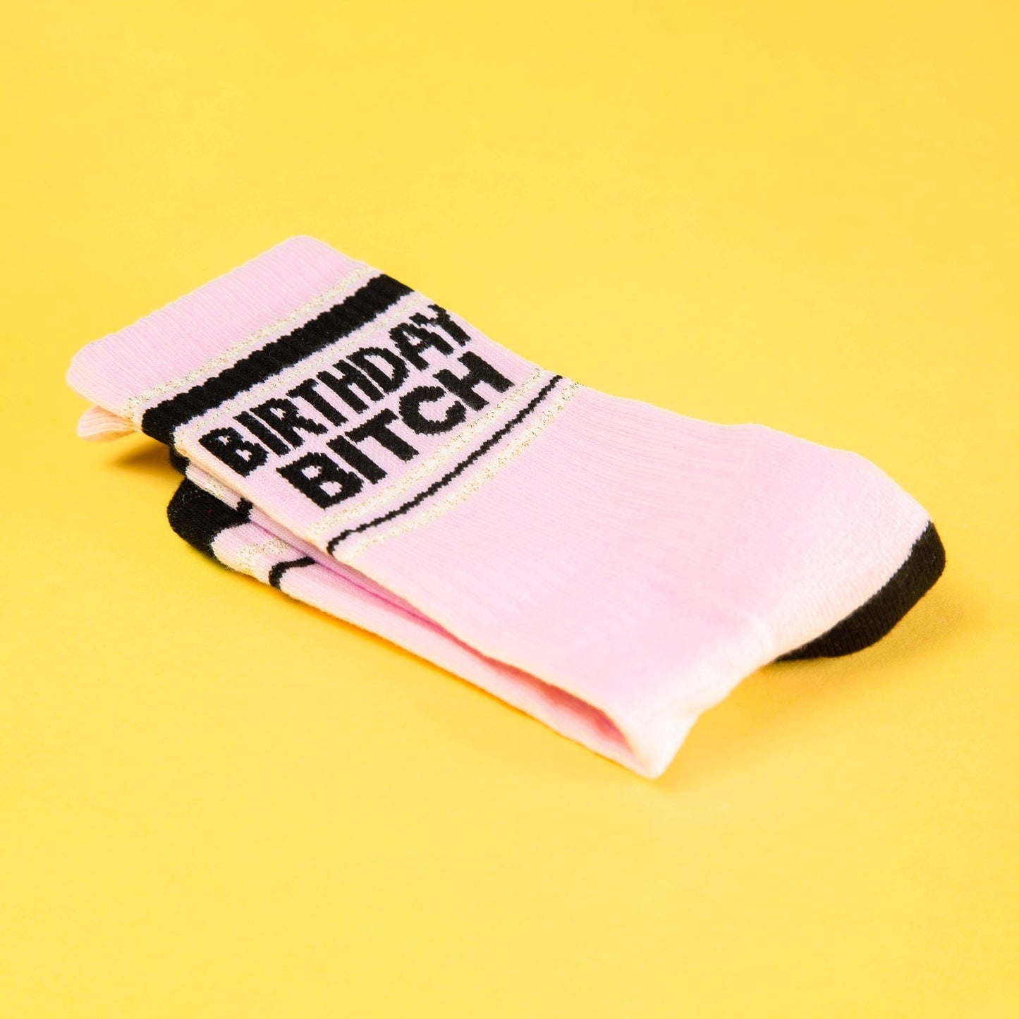 Birthday Bitch Gym Crew Socks - vibeboxshop