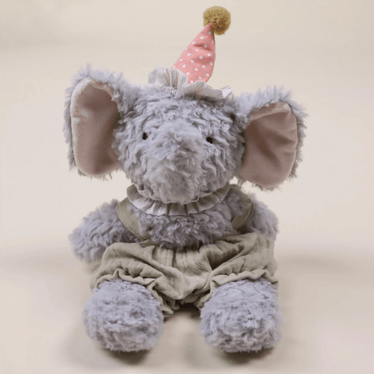 Birthday Elephant Plush Toy - vibeboxshop