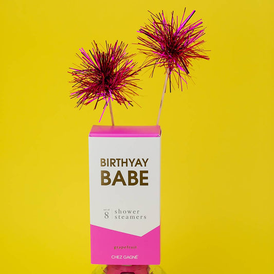 Birthyay Babe - Birthday Shower Steamers - Grapefruit - vibeboxshop