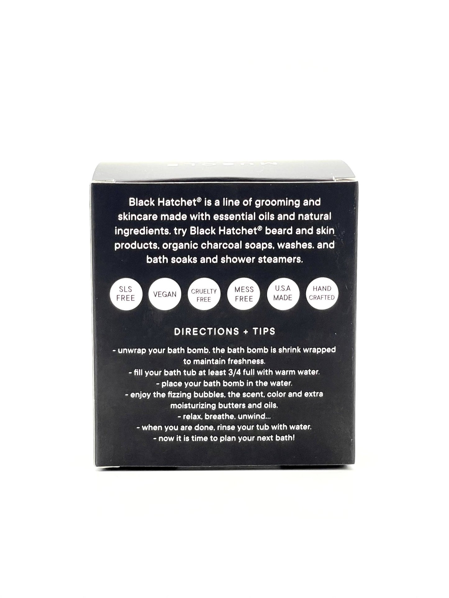 Black Hatchet Bath Bomb - vibeboxshop