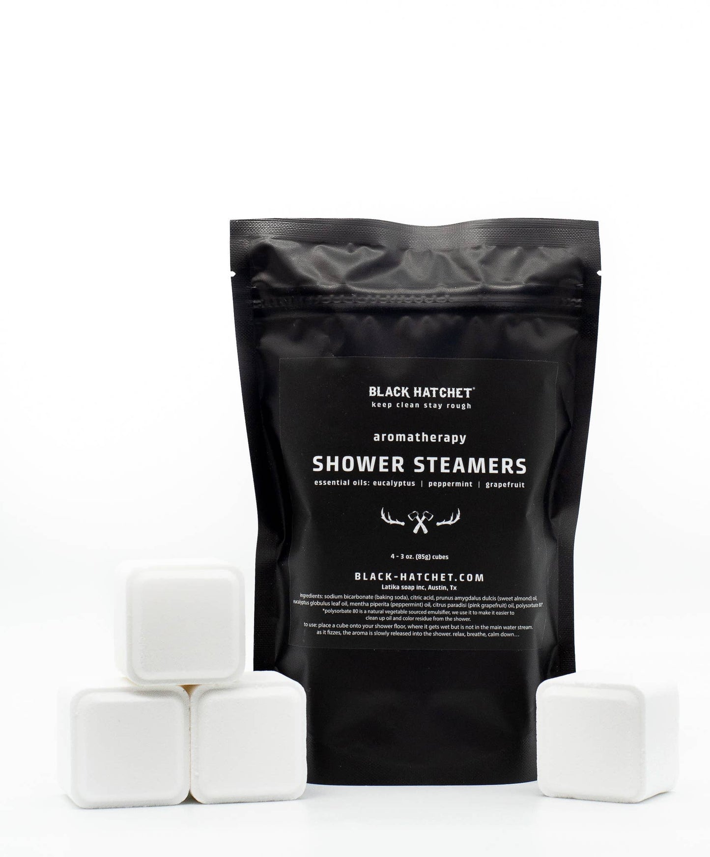 Black Hatchet Shower Steamers - vibeboxshop