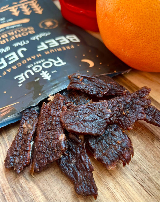 Bonfire Bourbon Beef Jerky - vibeboxshop