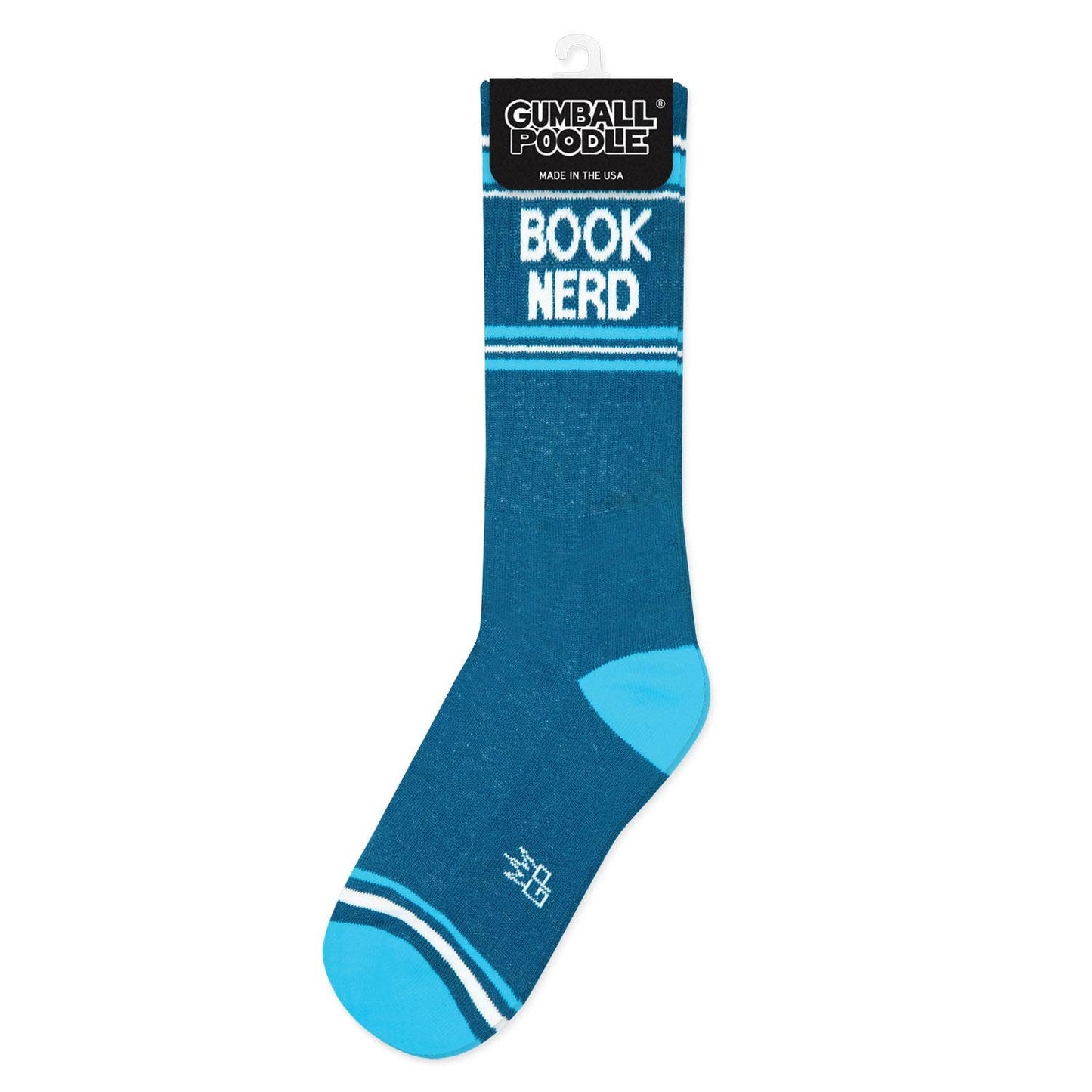 Book Nerd Gym Crew Socks - vibeboxshop