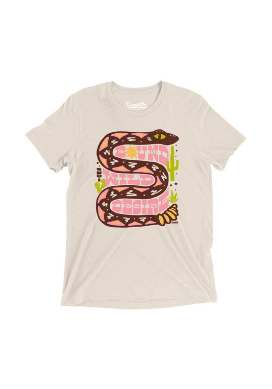 Bound By Wild Desire Triblend Tee - vibeboxshop