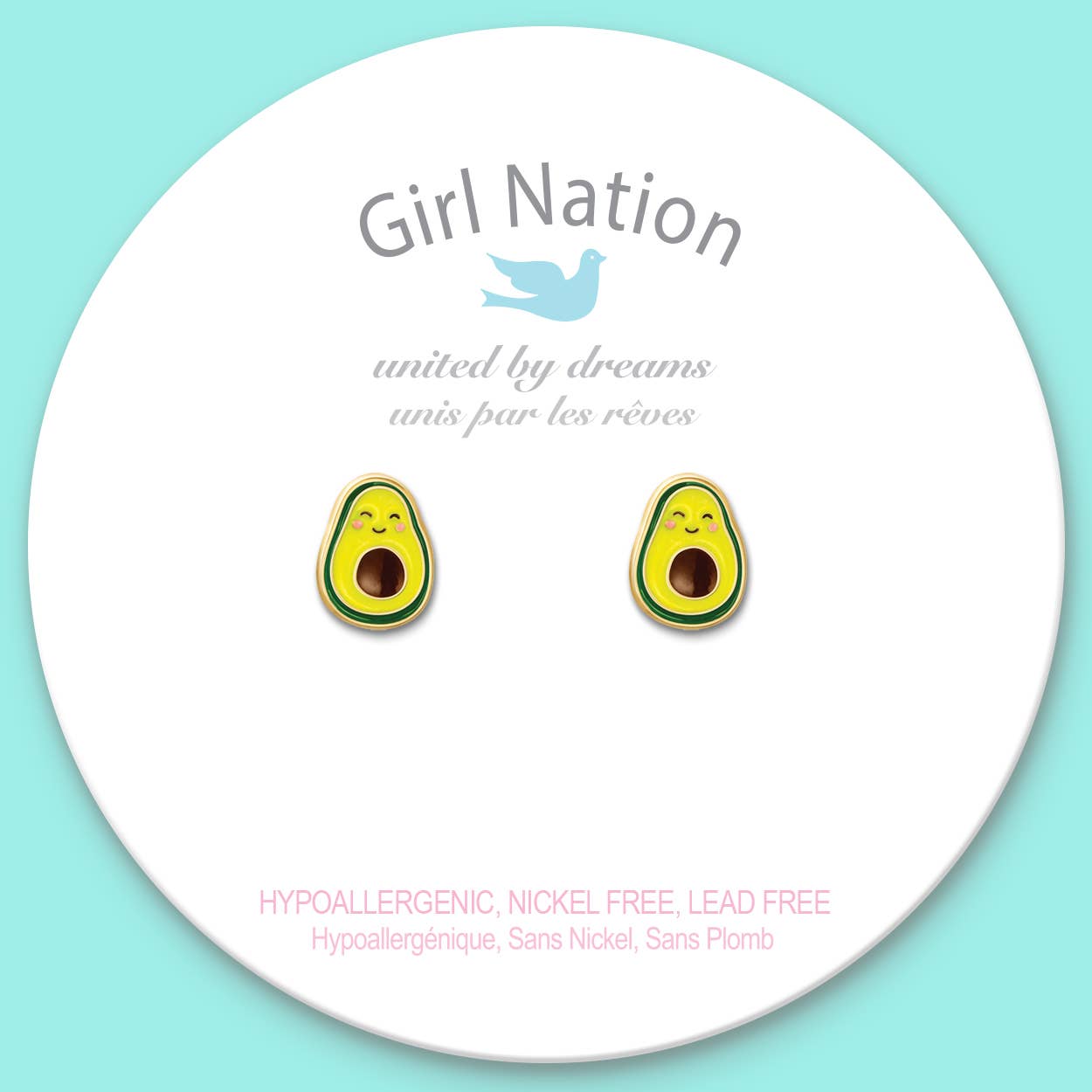 Bravocado Cutie Stud Earrings - vibeboxshop