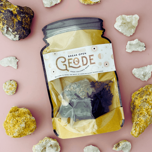 Break Open Geode Rock - vibeboxshop