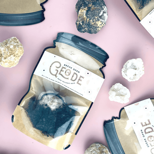Break Open Geode Rock - vibeboxshop