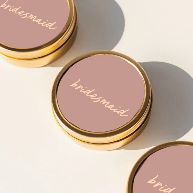 Bridesmaid Travel Tin Candle - vibeboxshop