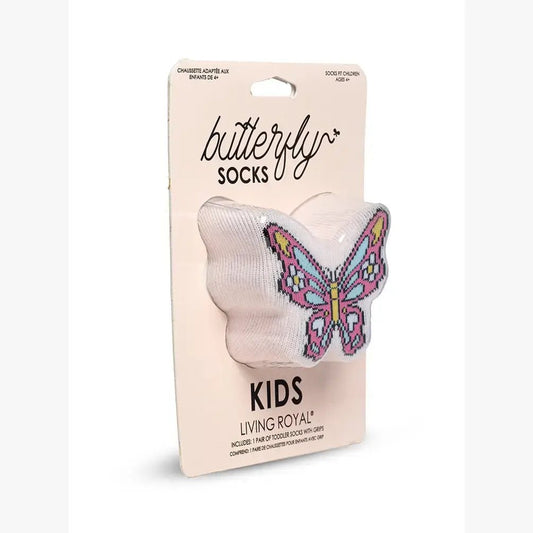 Butterfly Kids Socks - 3D - vibeboxshop