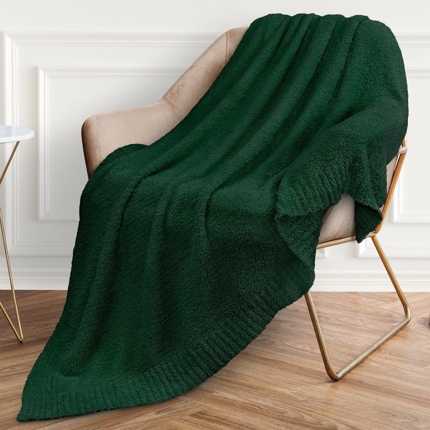 Buttery Soft Fluffy Knit Blanket - vibeboxshop