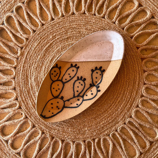 Cacti Oval Trinket Dishes - vibeboxshop