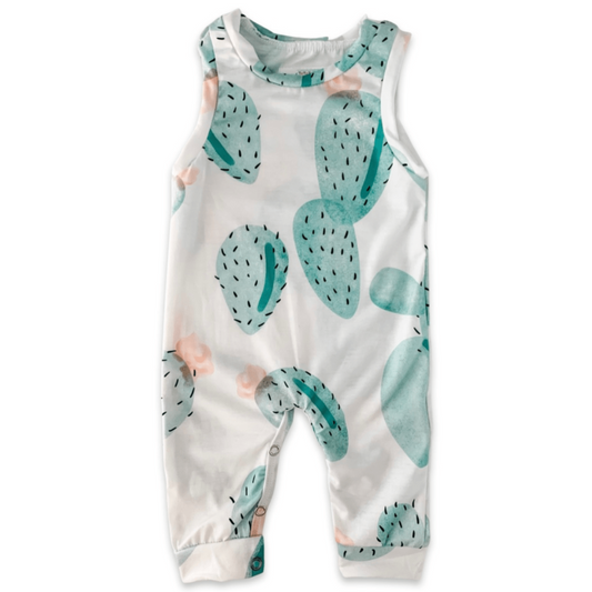 Cactus Bloom Baby Jumpsuit - vibeboxshop
