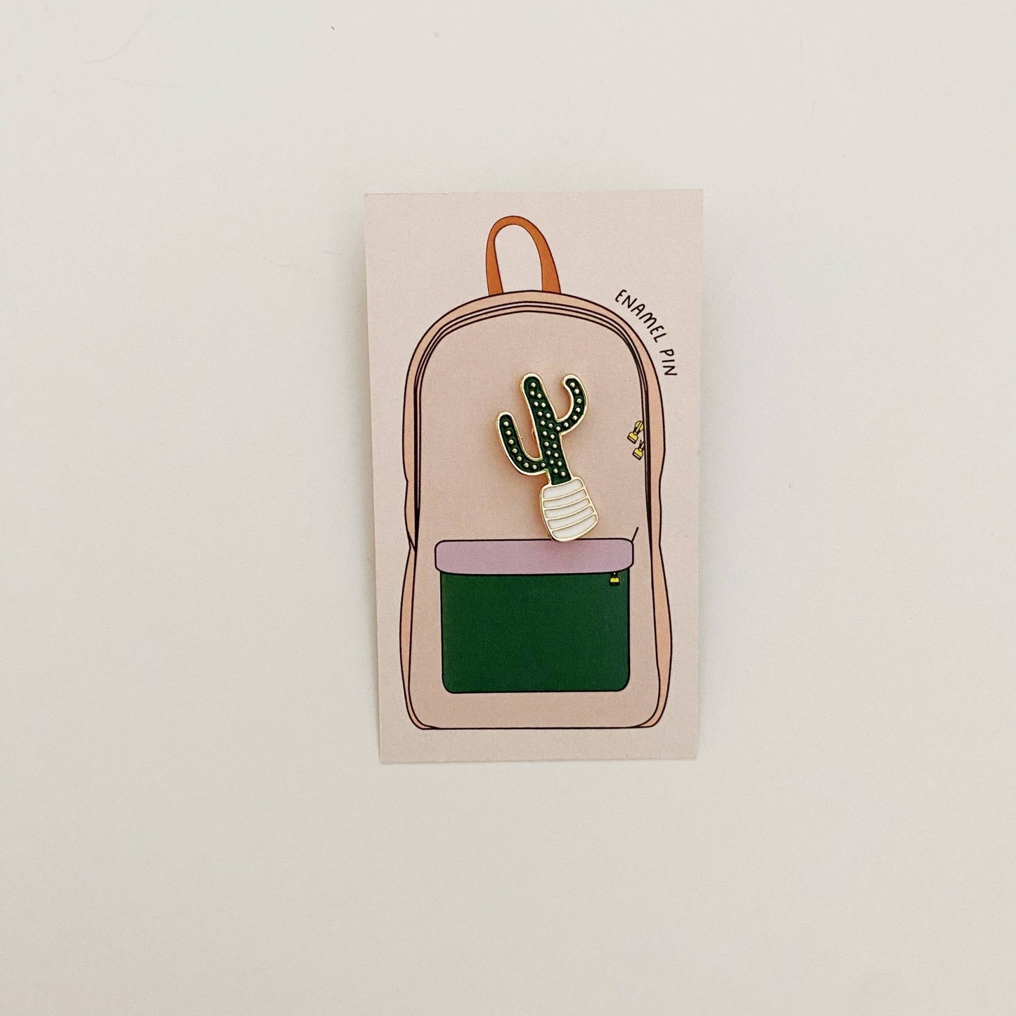 Cactus Enamel Pin - vibeboxshop