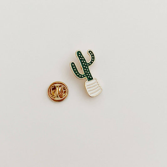 Cactus Enamel Pin - vibeboxshop