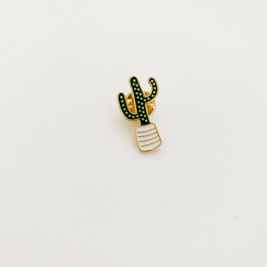 Cactus Enamel Pin - vibeboxshop