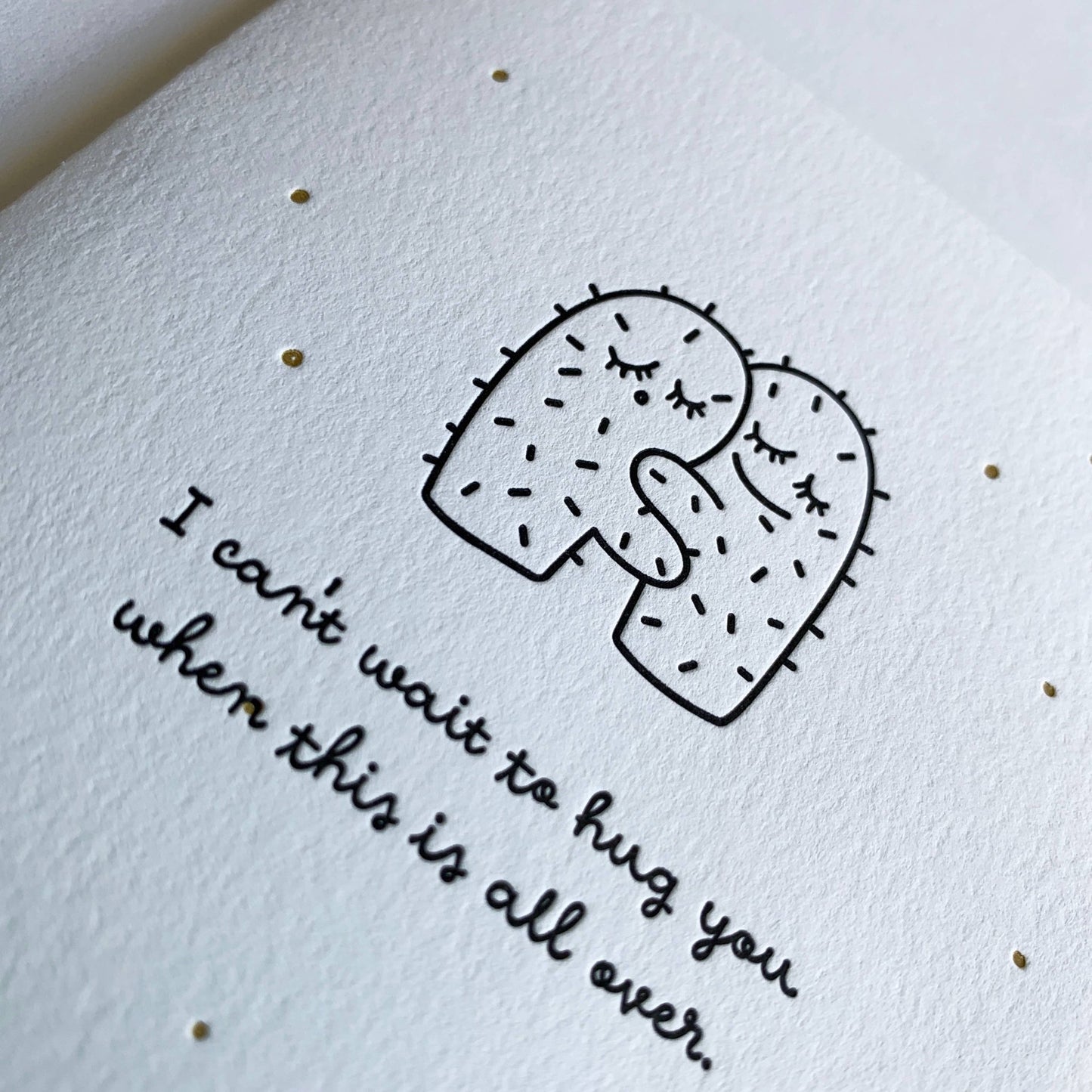 Cactus Encouragement Card - vibeboxshop