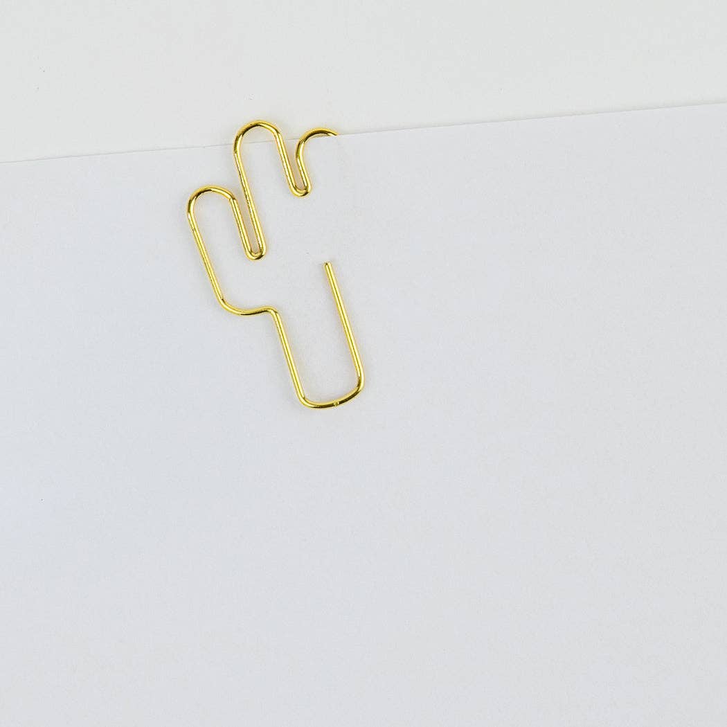 Cactus Paper Clip Pack - vibeboxshop
