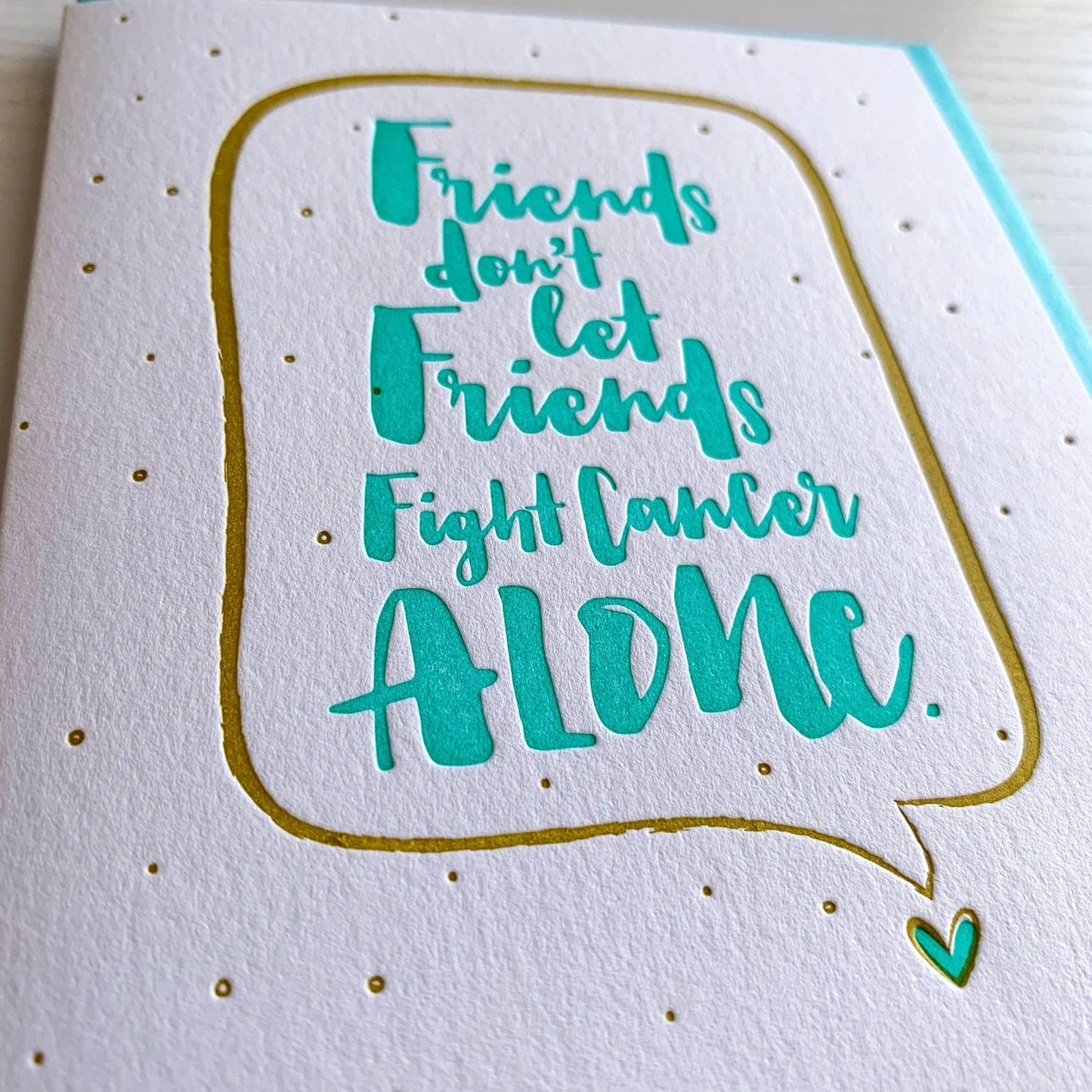 Cancer Support Greeting Card - vibeboxshop