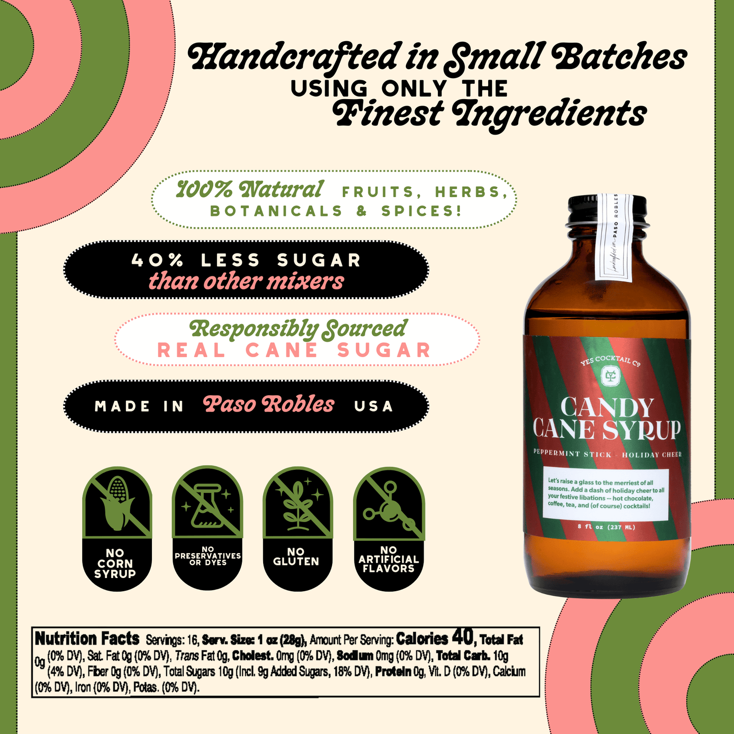 Candy Cane Syrup - vibeboxshop