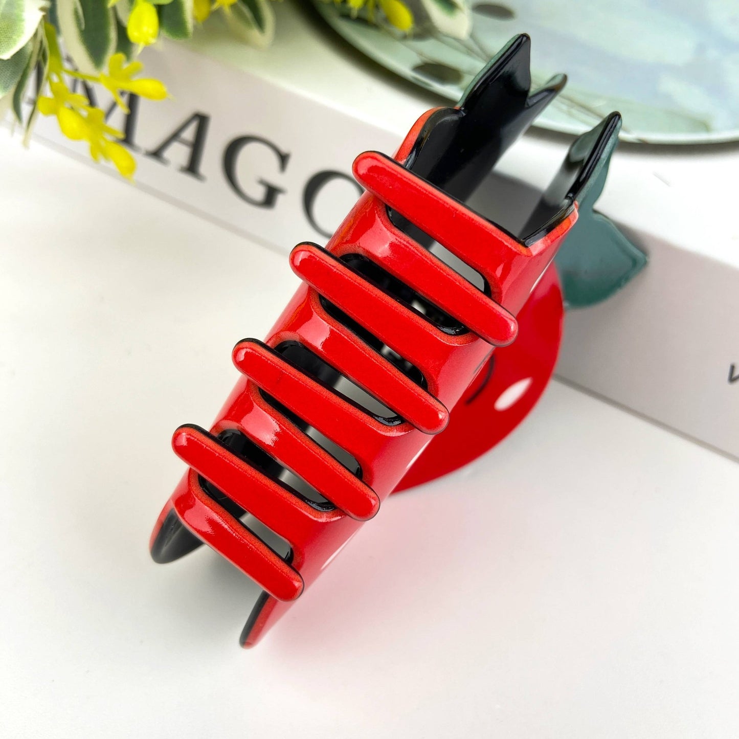 Cartoon Fruit Hair Clips - vibeboxshop
