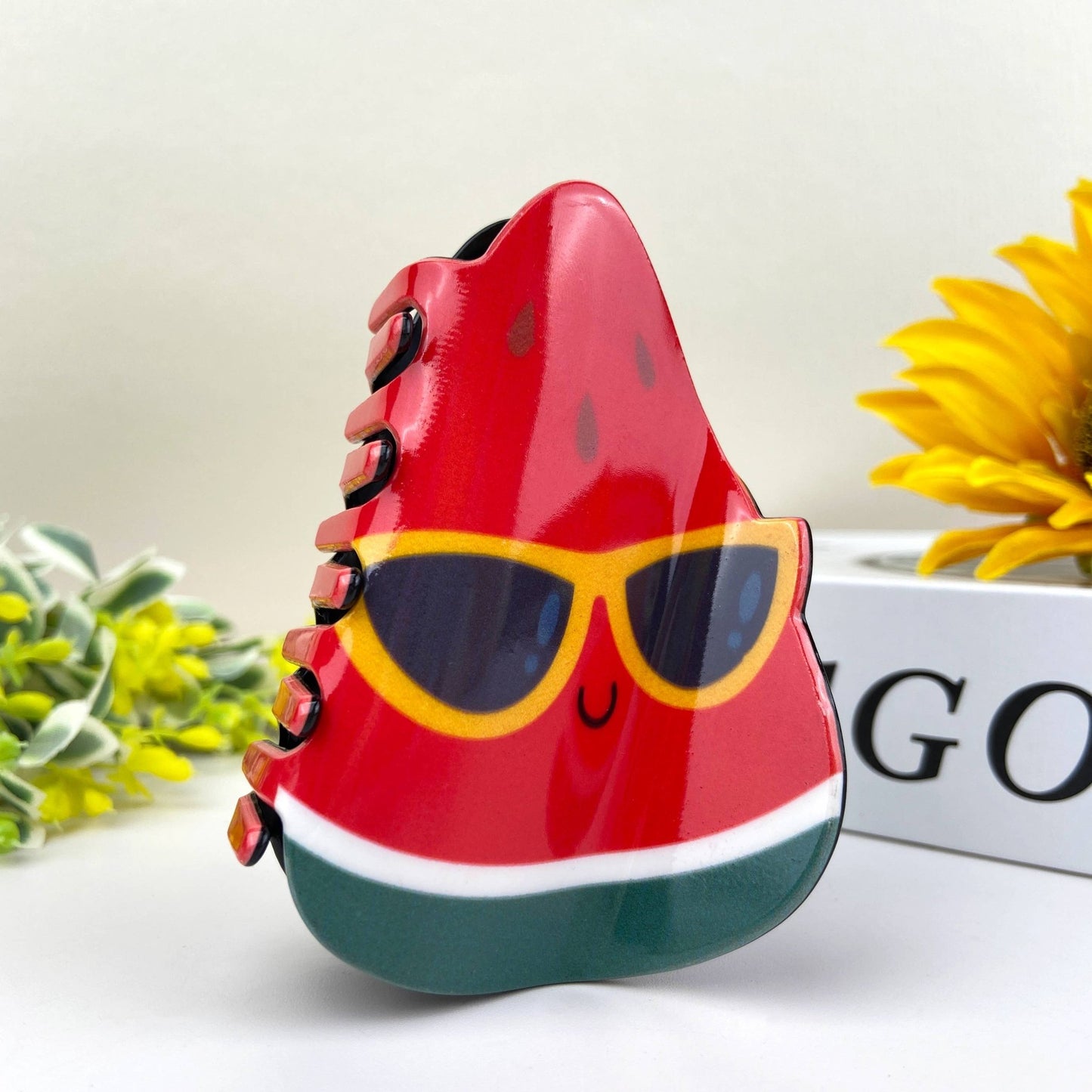 Cartoon Fruit Hair Clips - vibeboxshop