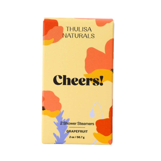 Cheers! Shower steamers | Grapefruit | 2 pack - vibeboxshop