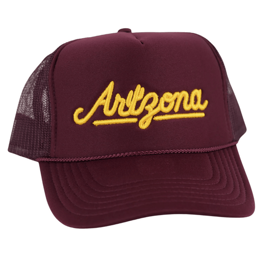 Coach Foamy Trucker Hat - ASU/UofA/NAU - vibeboxshop