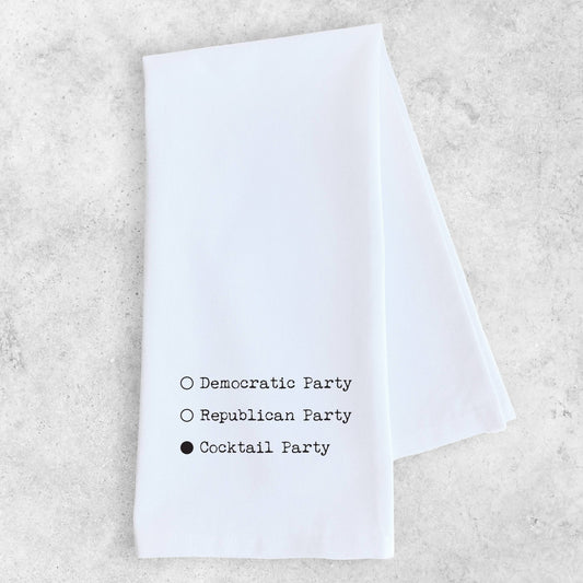 Cocktail Party - Tea Towel - vibeboxshop
