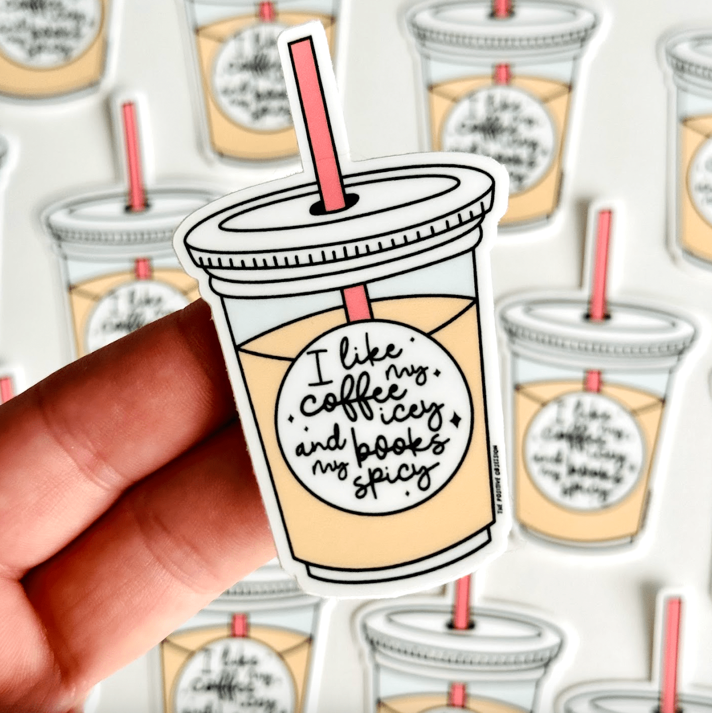 Coffee & Books Sticker - vibeboxshop