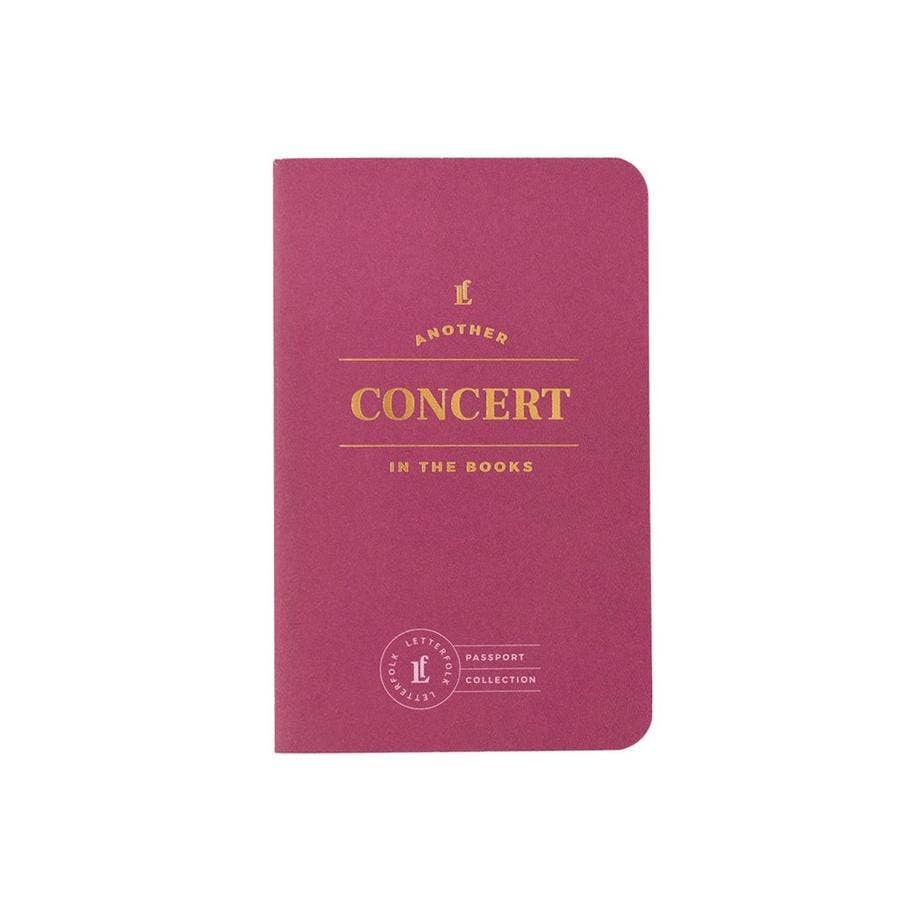 Concert Passport - vibeboxshop