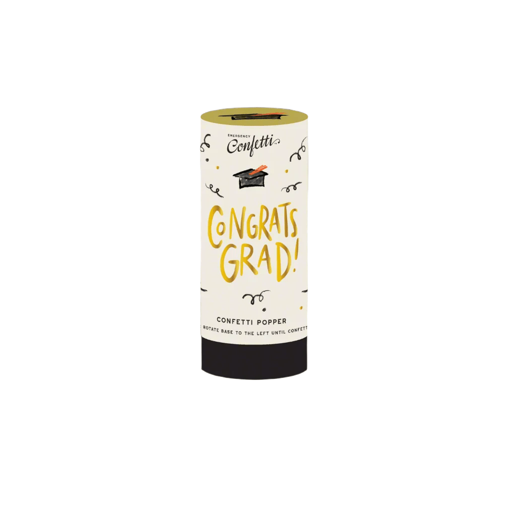 Congrats Grad Confetti Popper - vibeboxshop